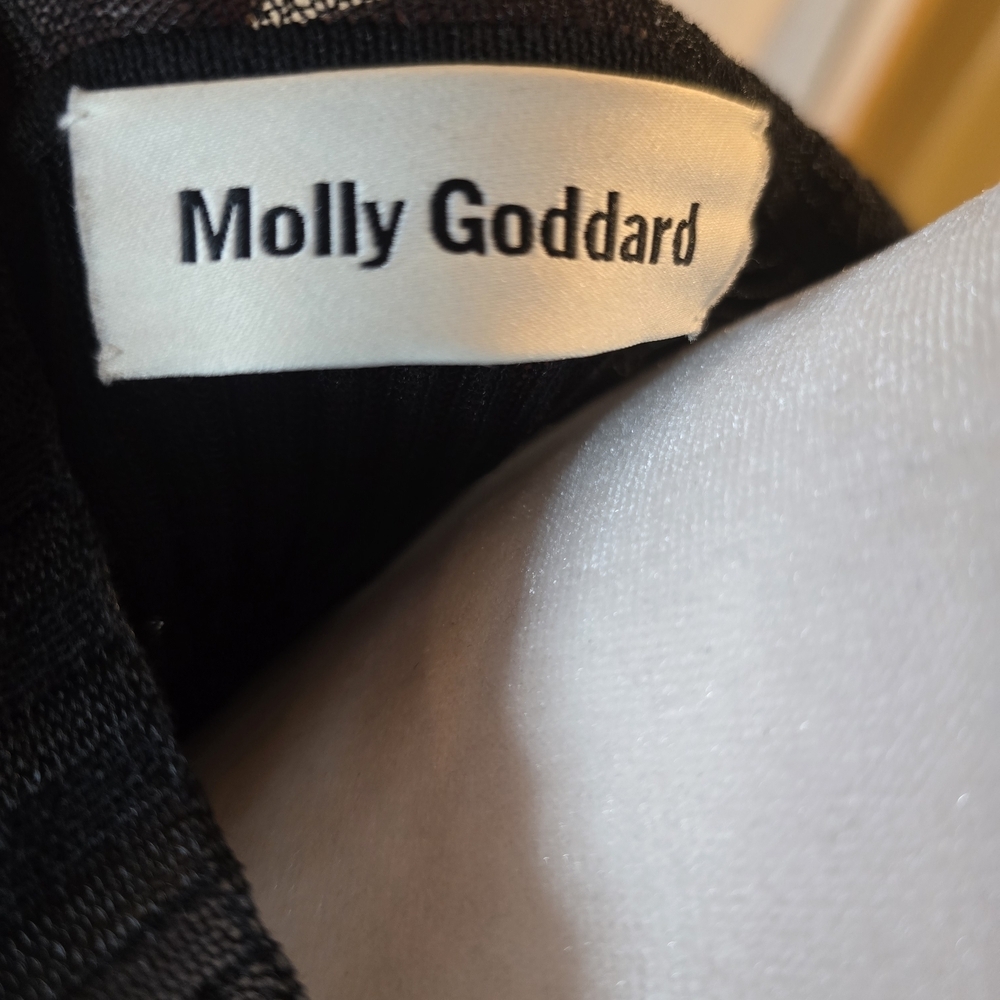 MOLLY GODDARD Black Gigi Sweater Blouse - Picture 6 of 7